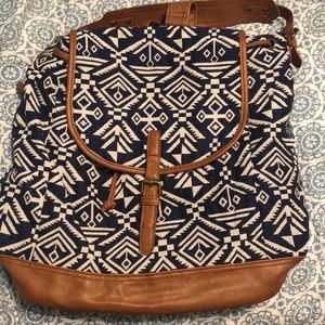 Aztec print Backpack